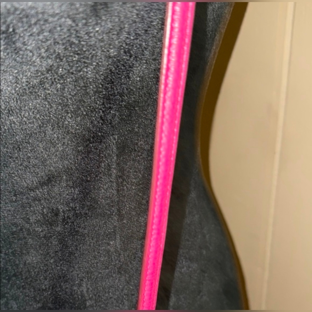 COACH Carrie Raspberry Pebbled Leather Crossbody Bag - Picture 6 of 16